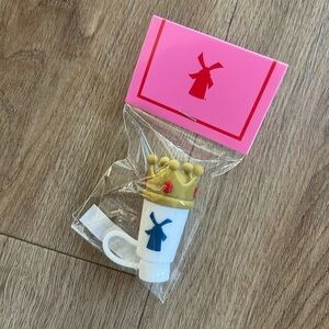 Dutch Bros PASSENGER PRINCESS 👑 Straw topper. Limited Edition. RARE.